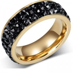 Кольца с хрустальной лентой золотые кольца розовое золото серебряные кольца розовые синие кольца